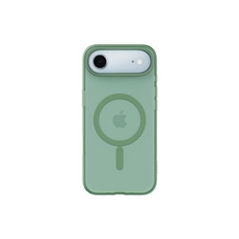 Belkin SheerForce Grip Series - Coque de protection pour téléphone portable - compatibilité avec MagSafe - fabriqué à partir de matériaux recyclés - vert pistache - pour Apple iPhone Air - 1