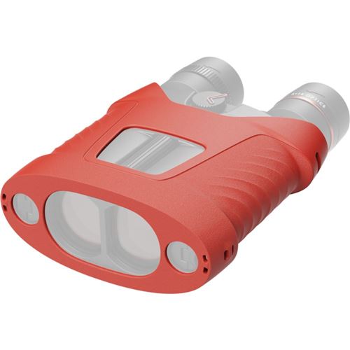 KITE  - &eacute;tui silicone orange &ndash; jumelles stabilis&eacute;es 42 mm