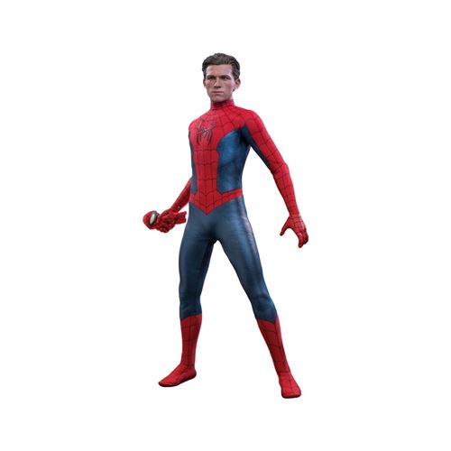 Figurine Hot Toys MMS679 - Marvel Comics - Spider Man : No Way Home - Spider Man New Red And Blue Suit Standard Version