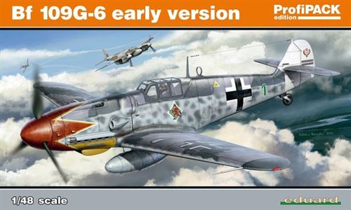 Bf 109g-6 Early Version Profipack - 1:48e - Eduard Plastic Kits