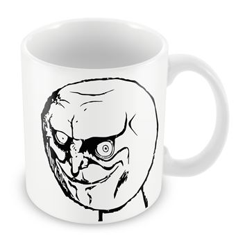 OM3® Internet Troll Flip Off Meme Tasse En Céramique Avec