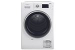 Seche-linge, FRESHCARE, Pompe a chaleur, 9 KG, A++, Interface Big Digit, 64 dB, Tambour Inox, 6eme Sens, FreshCare+, Filtre Easy-cleaning, Porte noire et silver