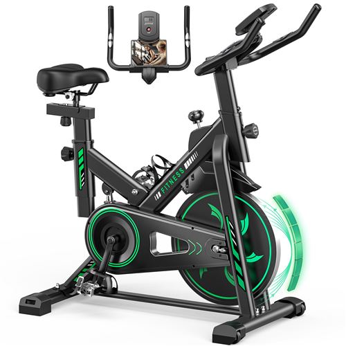 Vélo d'Appartement Biking,Vélo d'exercice QK118 Vélo d'exercice,Vélo d'intérieur,Roue d'inertie 12KG