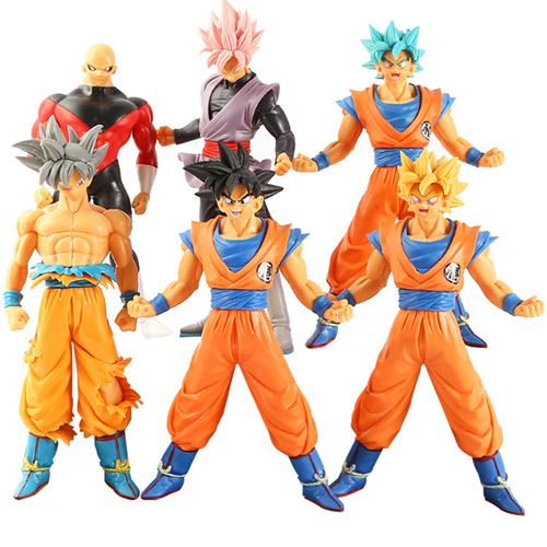 Set de 6 pièces Figurines Dragon Ball Z Son Goku 18 cm
