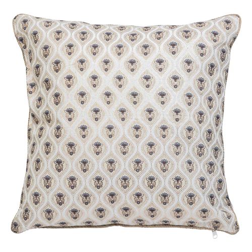 Non Communiqué Blanc Atmosphera Créateur D'intérieur - Coussin Déco Imprimé "Little Cottage" 40X40cm