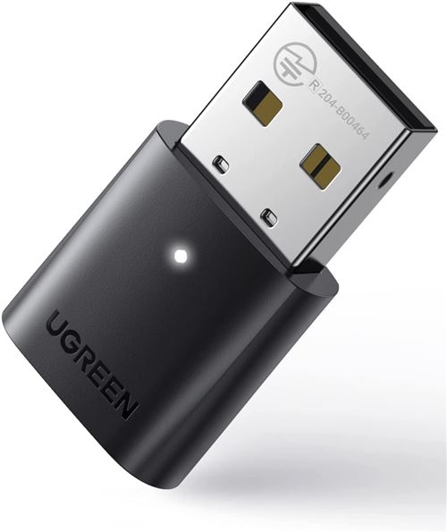 UGREEN Aptx Audio Dongle Bluetooth 5.3 Clé Bluetooth USB Adaptateur  Bluetooth Compatible avec Console PS5 PS4 Switch PC Supporte Casque de Jeu  Écouteur Enceinte, Micro Séparé Inclus : : Informatique