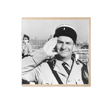 Boite Coffret en Bois - Fabulous - Louis De Funes Acteur (11 x 11 x 3,5