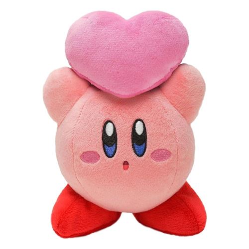 Non Communiqué Kirby - Peluche Kirby Avec Coeur 16 Cm