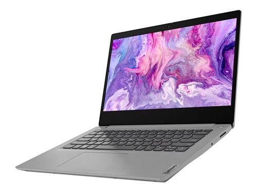 Lenovo Ideapad 3 14Alc6 82Kt - Conception De Charnière À 180 Degrés - Amd Ryzen 5 - 5500U / Jusqu'À 4 Ghz - Win 11 Home - Radeon Graphics - 8 Go Ram - 256 Go SSD Nvme - 14" Tn 1920 X 1080 (Full Hd) - Wi-Fi 5 - Gris Arctique - Clavier : Français