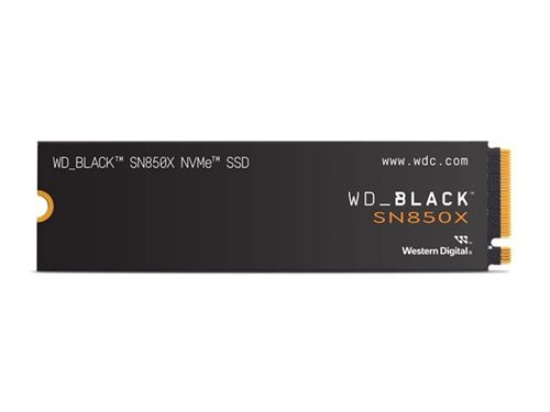 Wd_Black Sn850X Wds800T2X0E - SSD - Chiffré - 8 To - Interne - M.2 2280 - Pcie 4.0 X4 (Nvme) - Tcg Opal Encryption 2.01