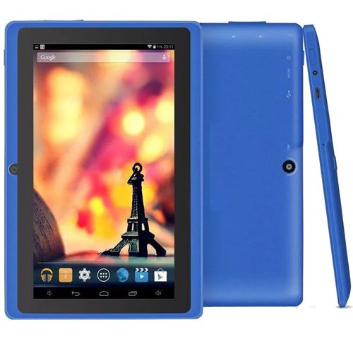 Non Communiqué Bleu Tablette Tactile Android 6.0 7 Pouces Quad Core 8Go Dual Cam Flash E + Sd 16Go Yonis