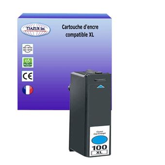Lot De 4 Cartouches Génériques Pour Imprimante Lexmark 100XL - Haute Capacité