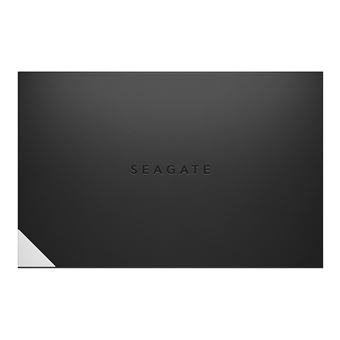 Seagate One Touch with hub STLC8000400 - Disque dur - 8 To - externe (de bureau) - USB 3.0 - noir - avec Seagate Rescue Data Recovery - 1