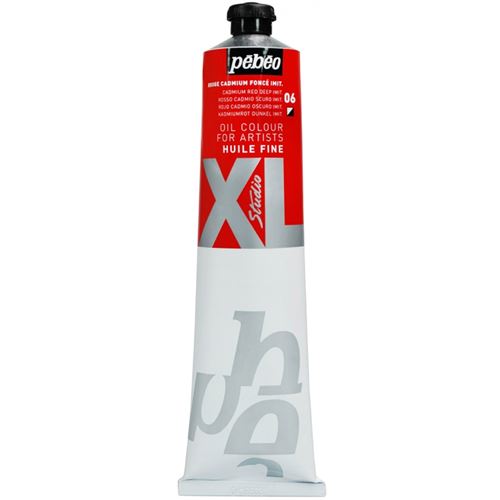 Peinture huile fine Studio XL - 200 ml 06 Rouge Cadmium Fonc&eacute;