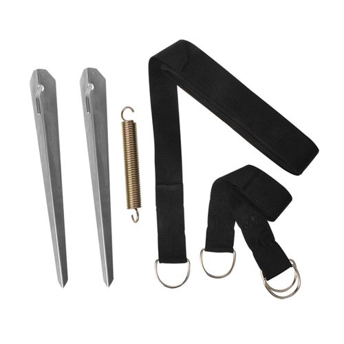 Kit sangle d'arrimage auvent 12,5 m + 3 protecteurs de tentes ProPlus