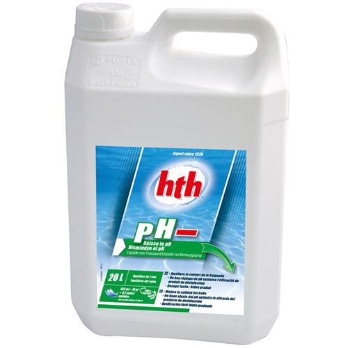 HTH pH Moins 20 L - pH Moins liquide