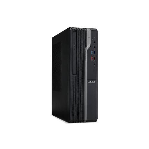 Acer Veriton X2 VX2660G - SFF - Core i3 8100 / 3.6 GHz - RAM 4 GB - HDD 1 TB - DVD-brander - UHD Graphics 630 - GigE - Win 10 Pro 64 bits - monitor: geen