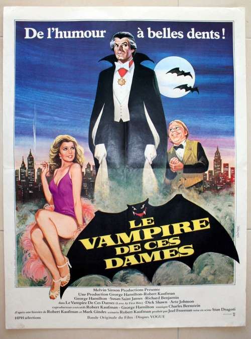 Le Vampire de ces Dames - AFFICHE CINEMA ORIGINALE