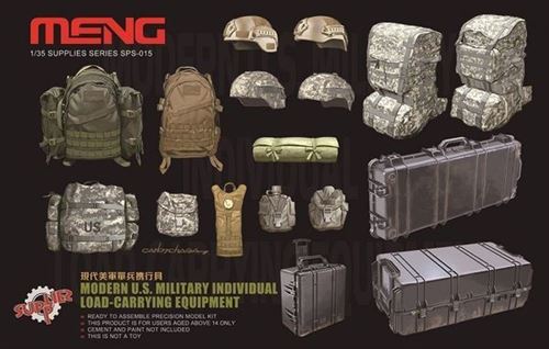 Meng Modern U.s. Military Individual Load-Car - 1:35E -Model - Image 2