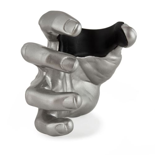 GuitarGrip Male Hand Silver Right support mural pour guitare