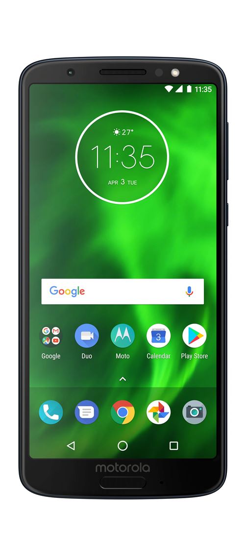 Motorola Moto G6 Smartphone 4G LTE 64 Go Fente microSDXC GSM 5.7 2160 x 1080 pixels RAM IPS 4 Go 12 MP (caméra avant de 8…