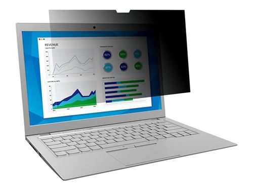 3m tf133w9b f/laptop 13.3in - standard fit noir