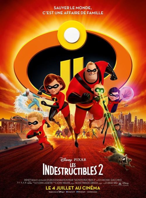 Les indestructibles 2 - AFFICHE CINEMA ORIGINALE