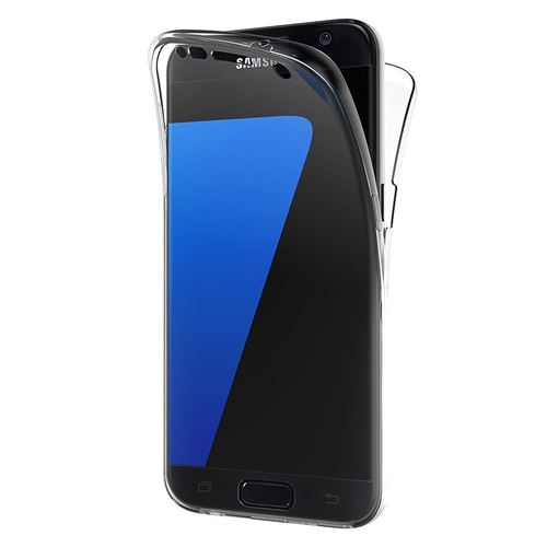 Alsoar Coque Samsung Galaxy S7 Edge,Etui Ultra-Mince TPU de Protection Silicone Housse Anti Empreintes digitales Anti-Rayures Souple en Fibre de Carbone Anti-Choc pour Samsung S7 Edge 