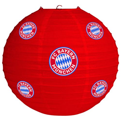 Amscan lampion FC Bayern Munich garçons 20 cm carton rouge
