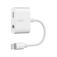 Adaptateur audio Belkin Jack 3.5 mm Lightning + Recharge pour iPhone 7, 7 Plus, 8, 8 Plus et X
