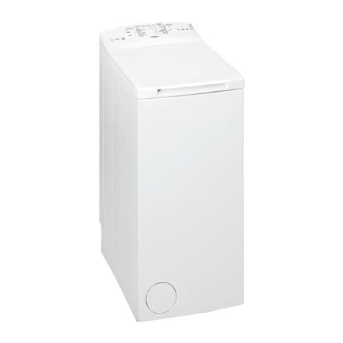 Whirlpool TDLR 6030L FR/N - Machine à laver - largeur : 40 cm - profondeur : 60 cm - hauteur : 90 cm - chargement par le dessus - 42 litres - 6 kg - 1000 tours/min
