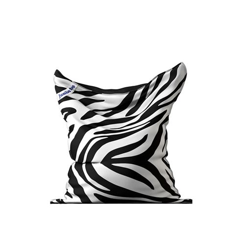 Coussin géant 130x170cm printed zebra Jumbo Bag 10000-22