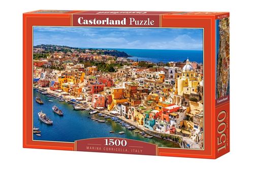 Puzzle Castorland - Marina Corricella, Italie, 1500 pièces