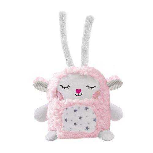SES Creative peluche Tess Emotimals 30 x 20 cm rose/blanc
