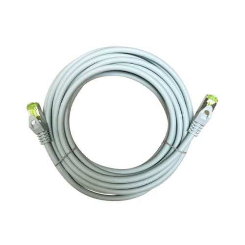 Câbles réseau CABLING ® 2m Cat.7 LAN Câble Droit Gigabit,Gris - (RJ45, Cat 7,  S/FTP PIMF, 1000 Mbit/s) 2 x RJ45 Prise mâle