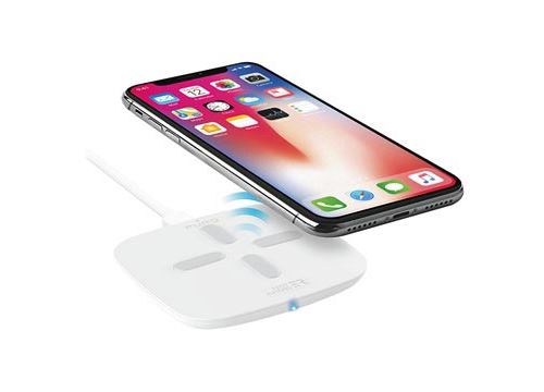 Chargeur Sans Fil Qi Rapide Puro iPower - 10W - Blanc