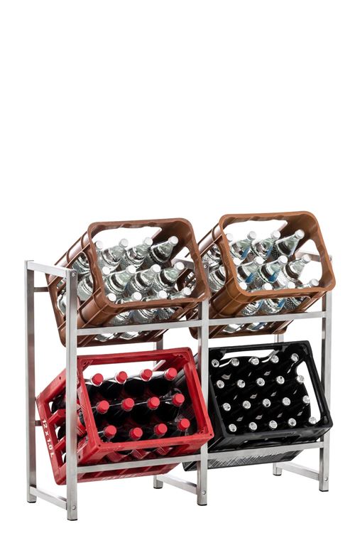 Range bouteilles Lennert - taille L - Couleur Acier inoxydable