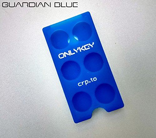 Onlykey Coque Silicone Guardian Blue