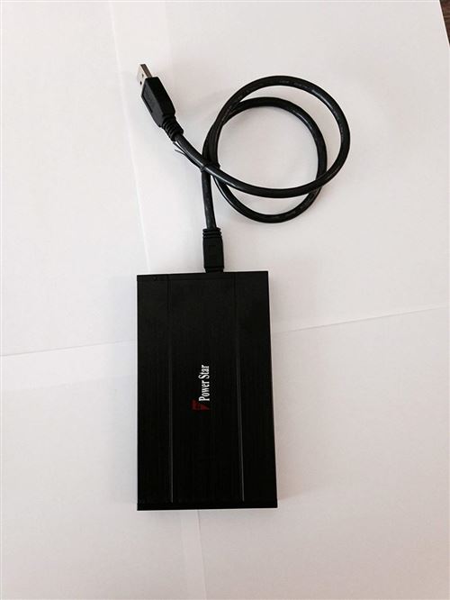 Boitier disque dur externe USB 2.0 pour disque dur 3.5 SATA I/II/III =>  Livraison 3h gratuite* @ Click & Collect magasin Paris République