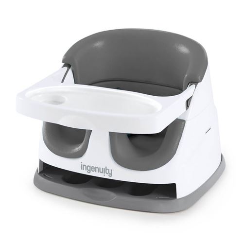 Ingenuity, Baby Base 2-in-1 Siège Rehausseur pour Table - Ardoise