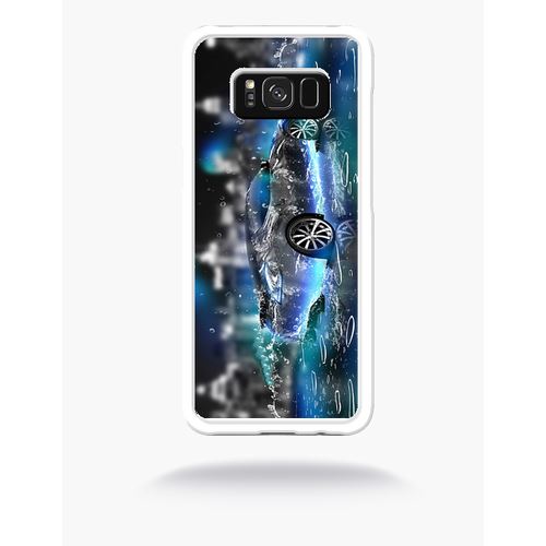 Coque Voiture Prototype 3d Tuning Eau Compatible Samsung S8 Bord Transparent