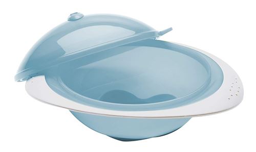 THERMOBABY Bol Micro Ondes Antiglisse Bleu Myosotis