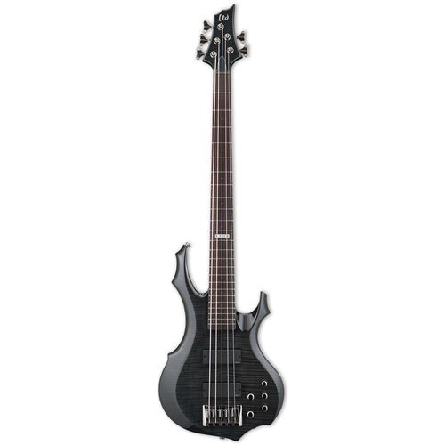 ESP LTD F-415FM See Thru Black basse 5 cordes