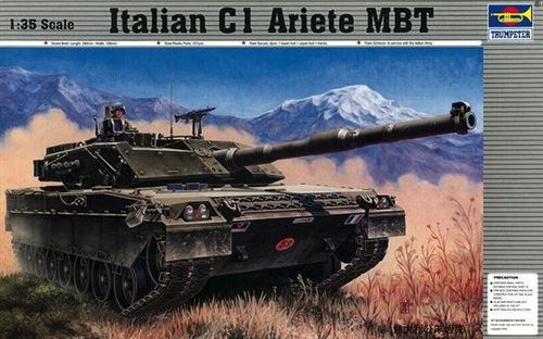 Trumpeter - Maquette de char italien C-1 Ariete - Échelle 1:35 - Image 3