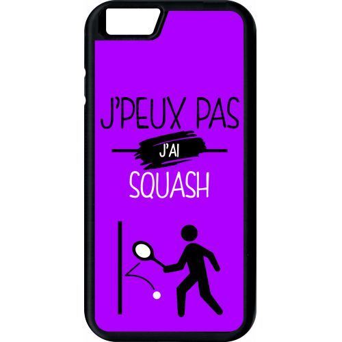 Coque apple iphone 6 j peux pas j ai squash 8