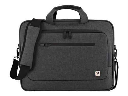 Housse de transport V7 Ctpx6-1e 14.1 Malette Gris Sacoche D'ordinateurs Portables