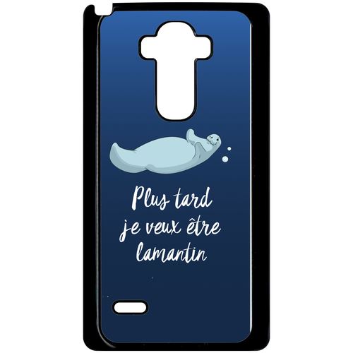 Coque Lg G4 Stylus Plus Tard Je Veux Tre Un Lamantin