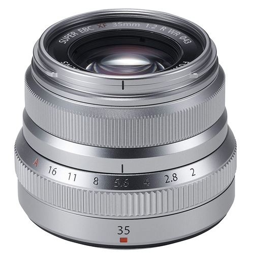 Objectif Fujifilm Fujinon XF 35 mm F2 R WR - Argent