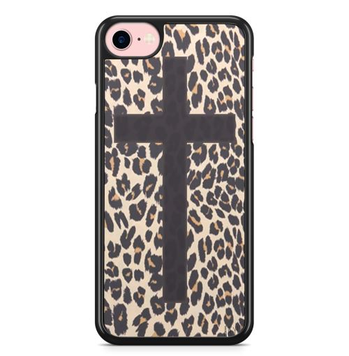 Coque Fifrelin pour iPhone 6 et iPhone 6S Cross Croix Leopard