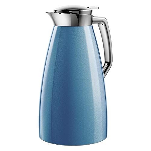 Emsa f4140400 plaza bouteille isotherme en plastique abs bleu 1 l